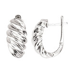 Серьги TRANSFORME из белого золота 585 пробы