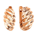 Серьги TRANSFORME из красного золота 585 пробы