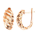 Серьги TRANSFORME из красного золота 585 пробы