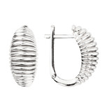 Серьги TRANSFORME из белого золота 585 пробы